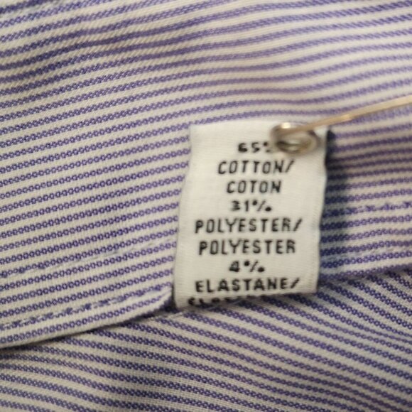 Calvin Klein All Season Stretch Slim Fit Wicking Men's Size XL Purple Shirt - Picture 8 of 12